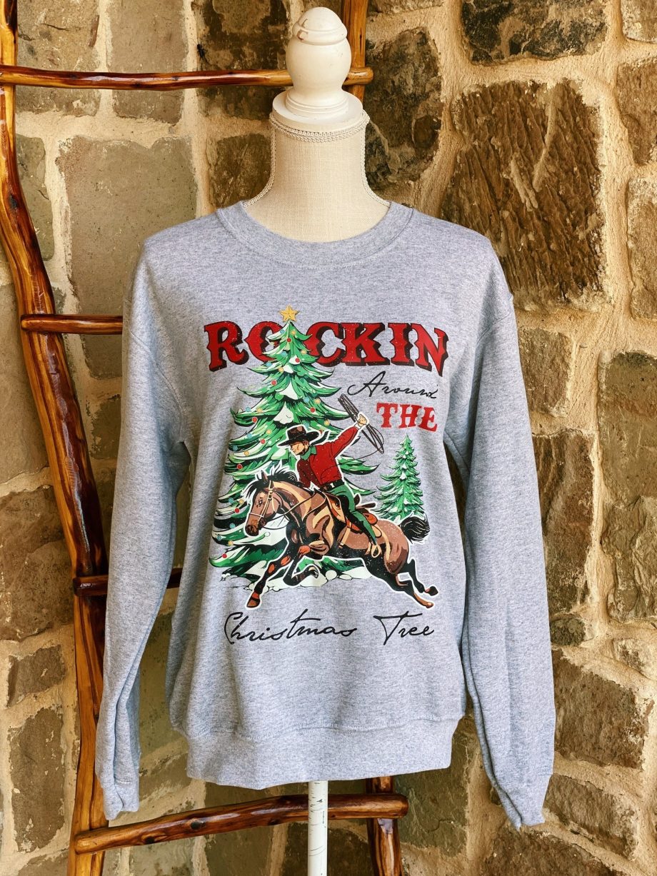 Rockin’ Around The Xmas Tree Crewneck - Image 2