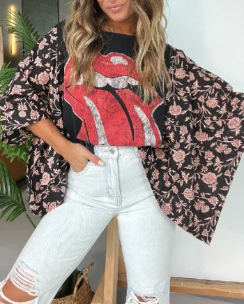 The Rolling Stones Mix & Match Tee Black