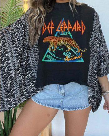 Def Leppard Animal Tee（No Patch）