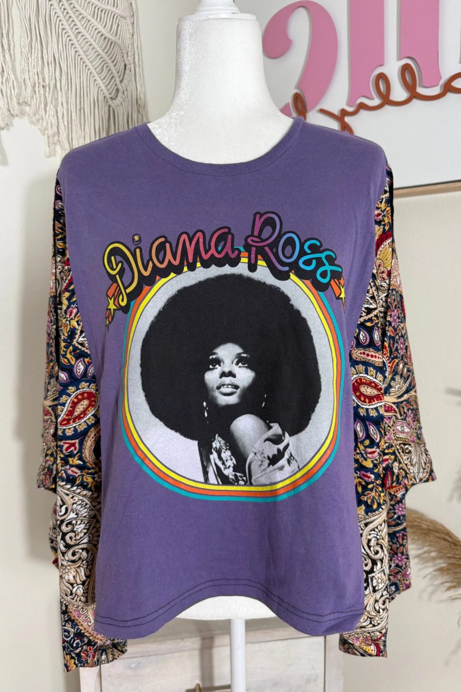 Diana Ross Mix & Match Tee（No Patch）