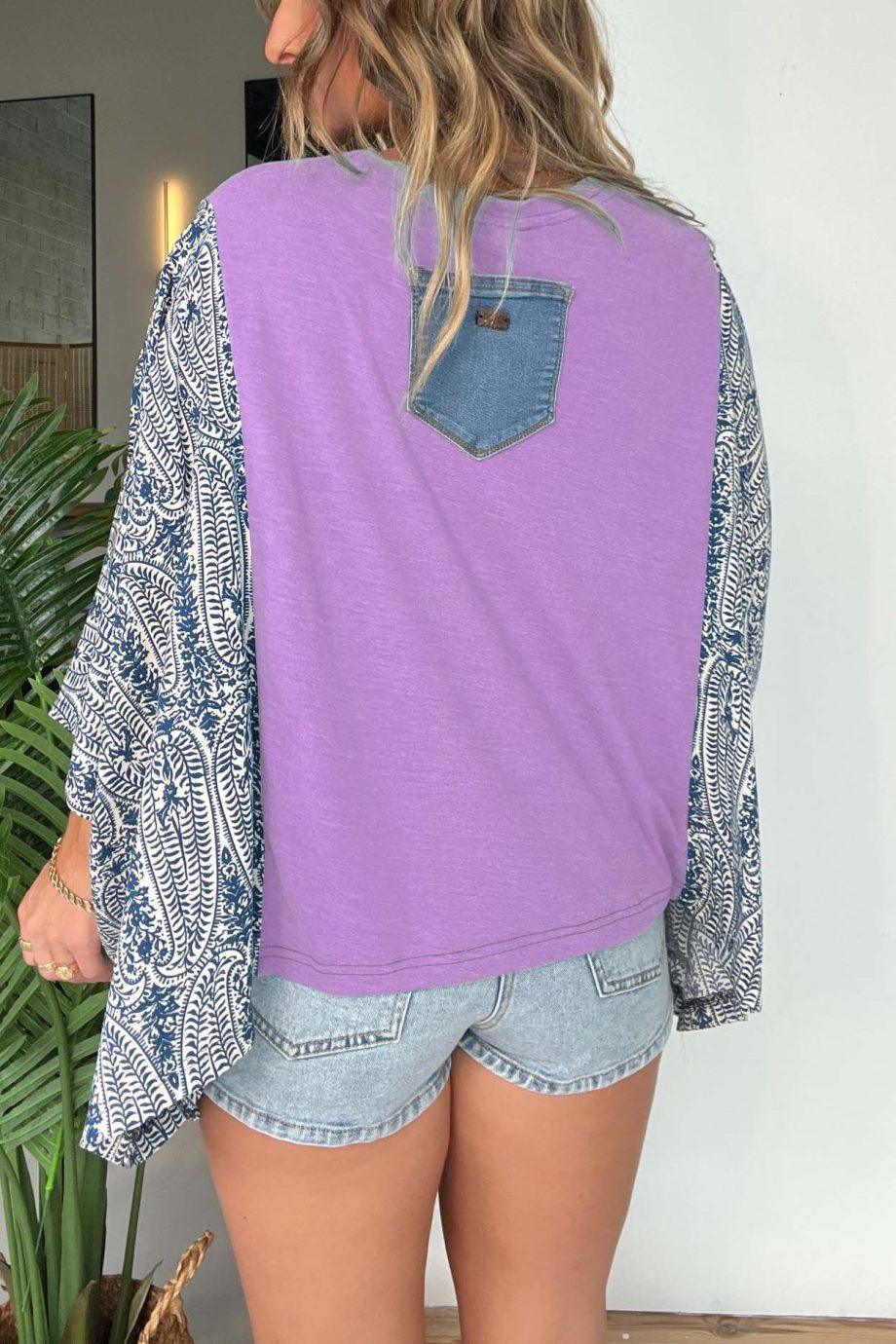 Journey Mix & Match Tee Purple - Image 3